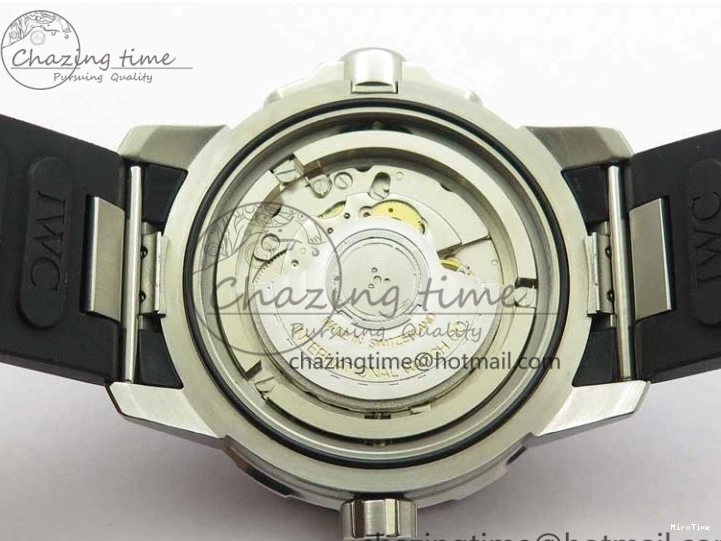 MIROTIME 0713 RelaxedFit Aquatimer Automatic IW329004 V6F 1:1 Best Edition Blue Dial on Rubber Strap MIYOTA 7095